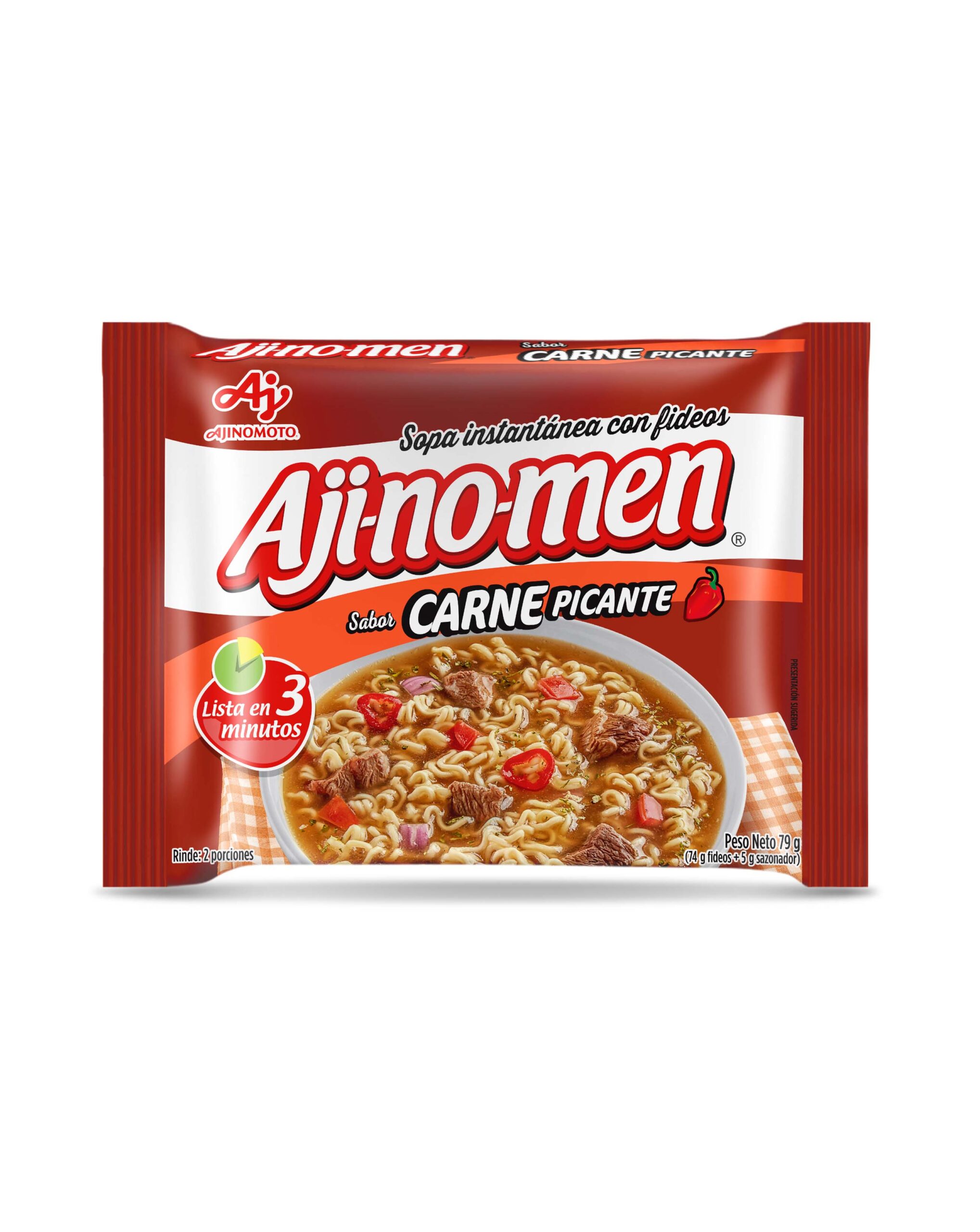 Ajinomen Bolsa Carne Picante