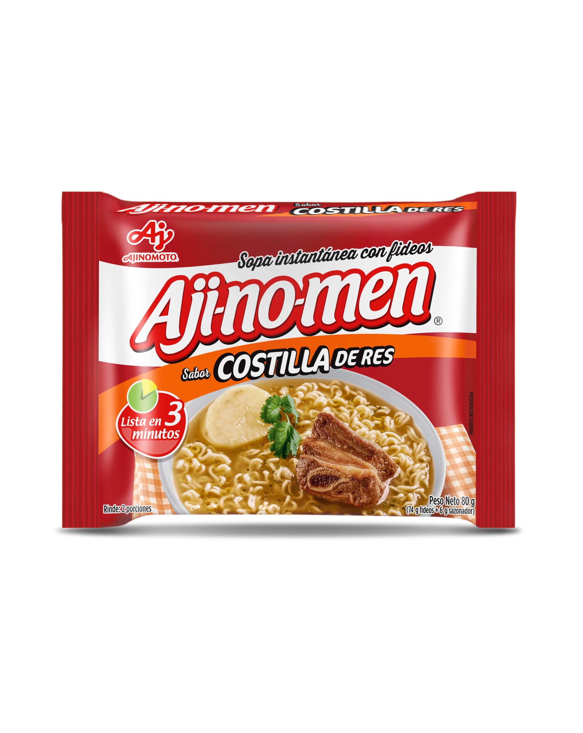 Ajinomen Bolsa Costilla de Res