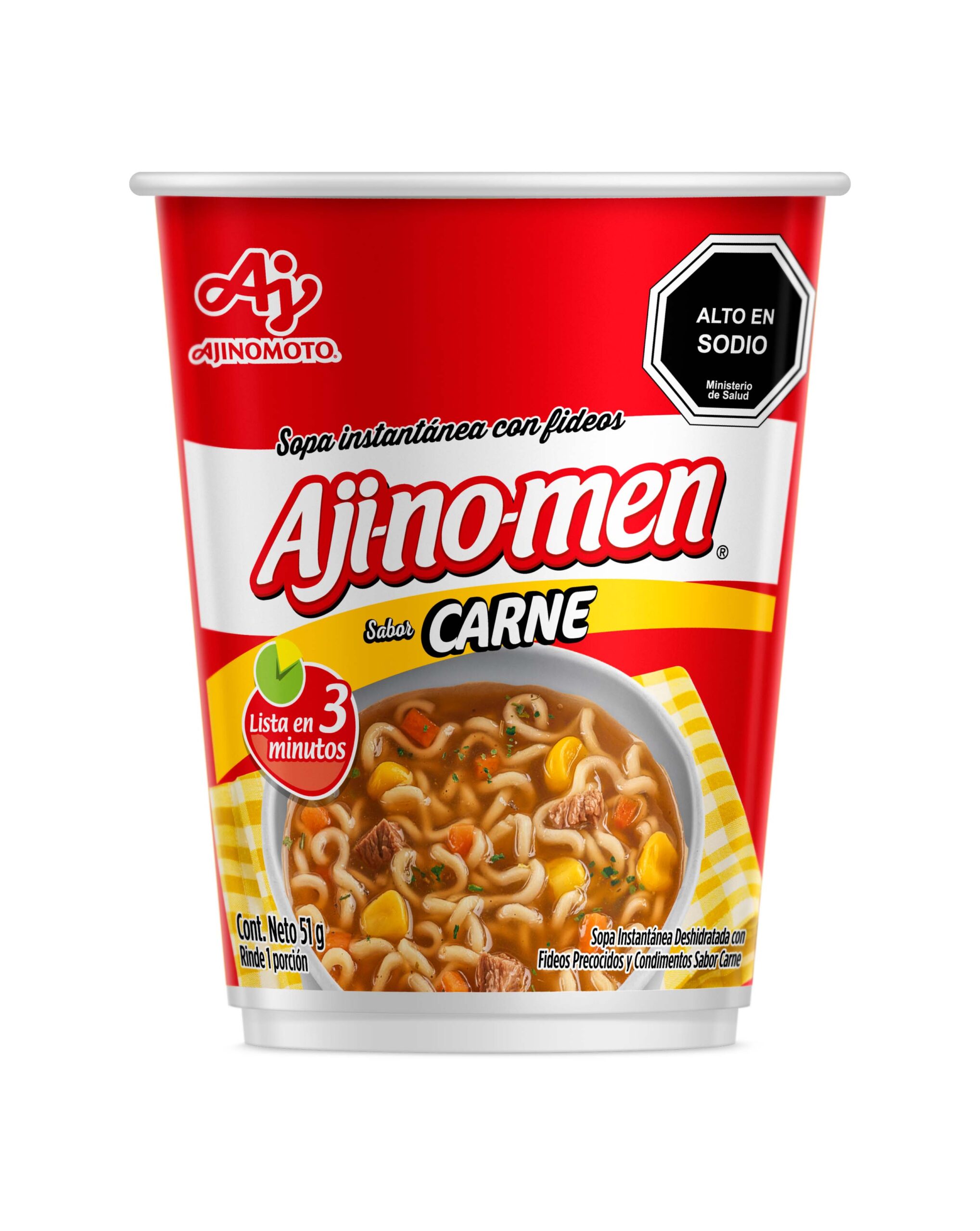 Ajinomen Vaso carne