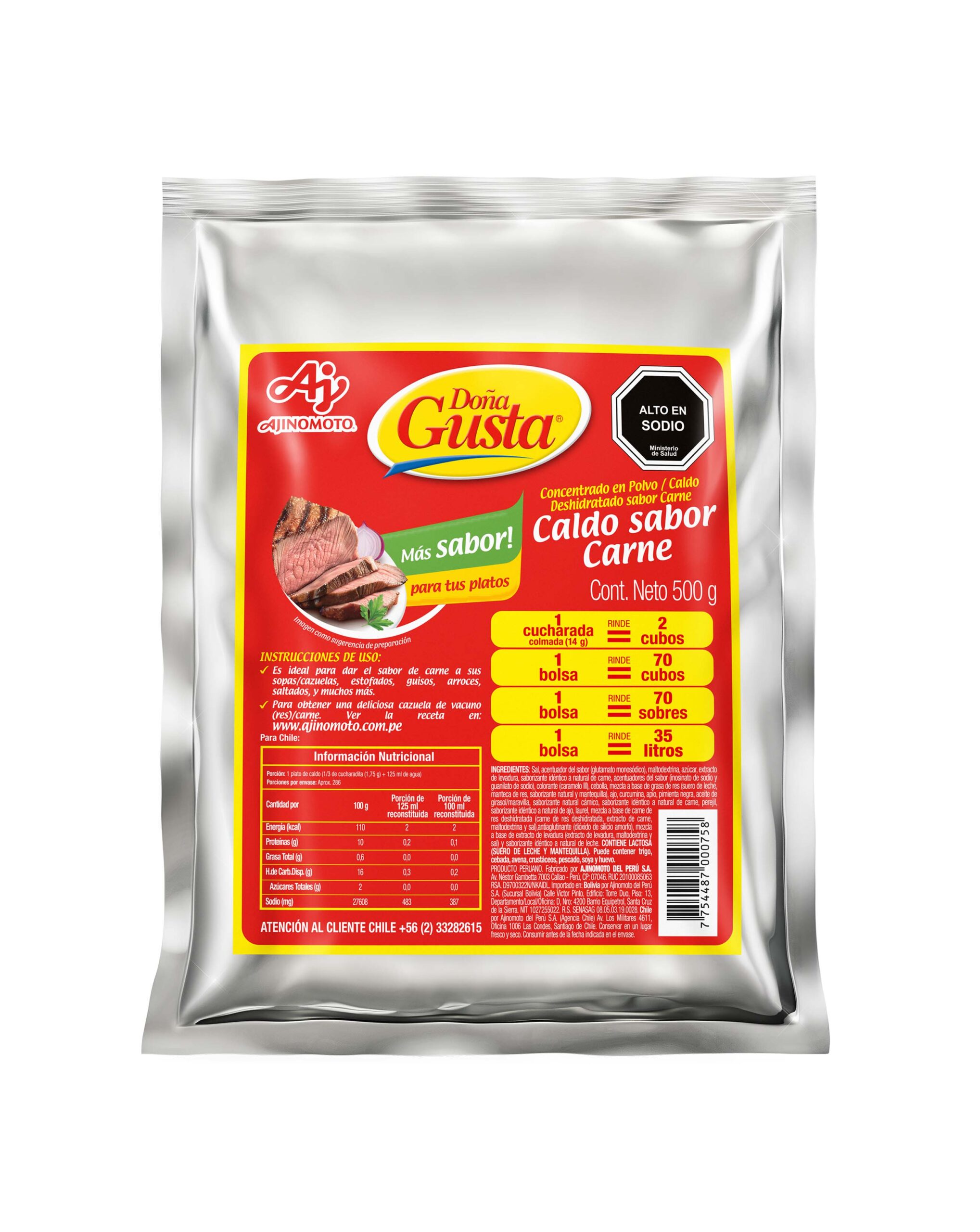 Doña Gusta Carne 500g