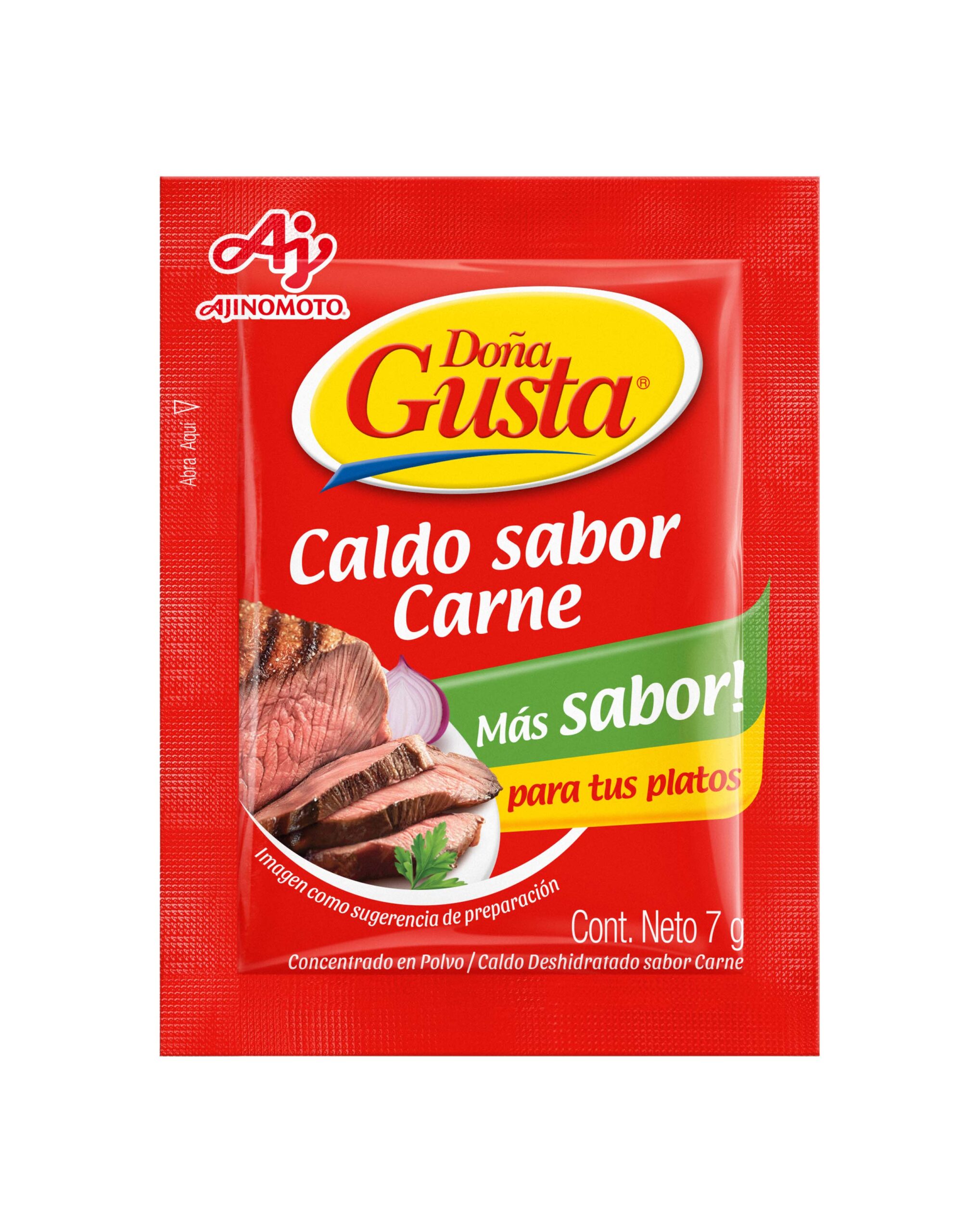 Doña Gusta Carne sobre