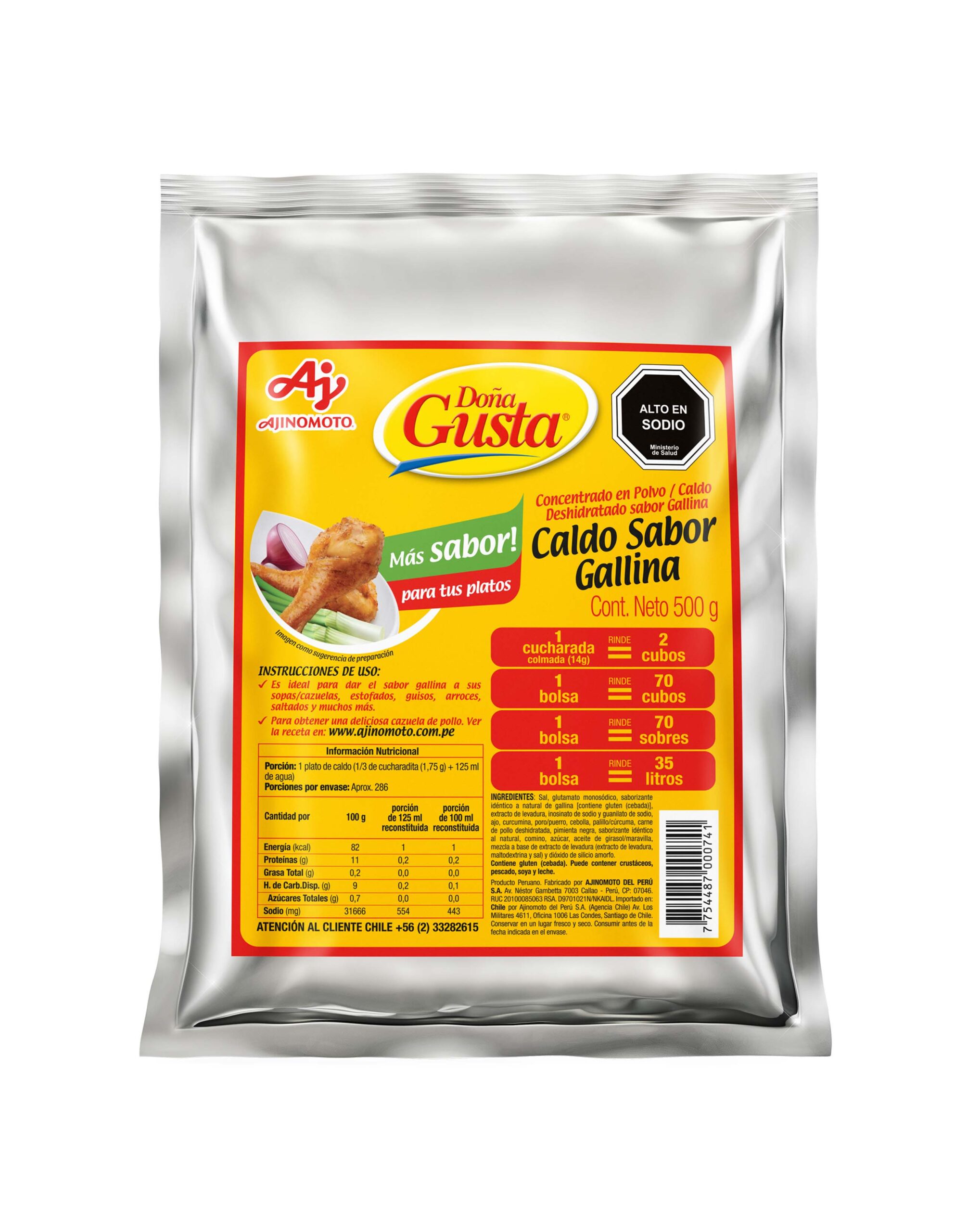 Doña Gusta Gallina 500g