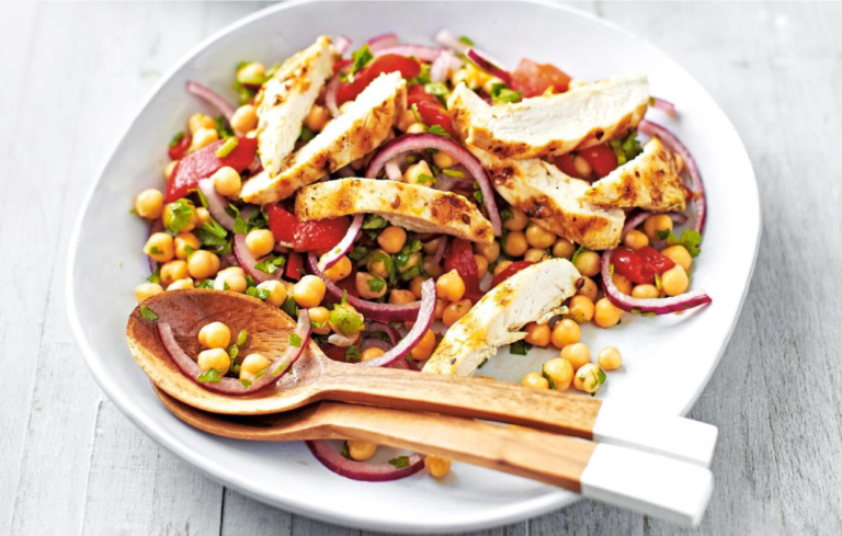 Ensalada de Garbanzos con Pollo